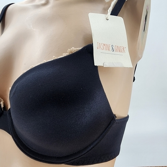 Jasmine & Ginger 28C Thin Padded Bra - NWT - Picture 7 of 10